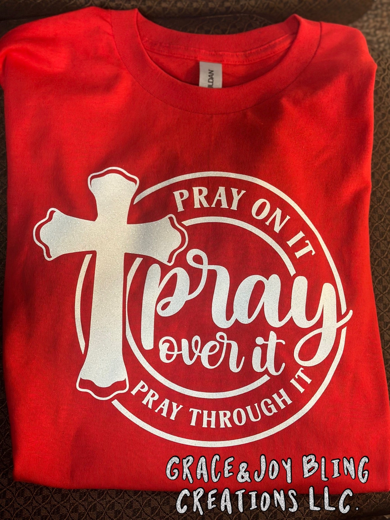 Pray on it in Red